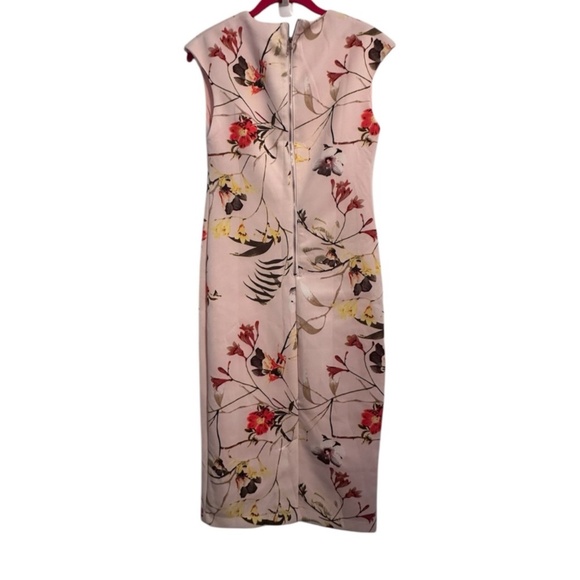 Zara Floral Pink Dress - Picture 2 of 3